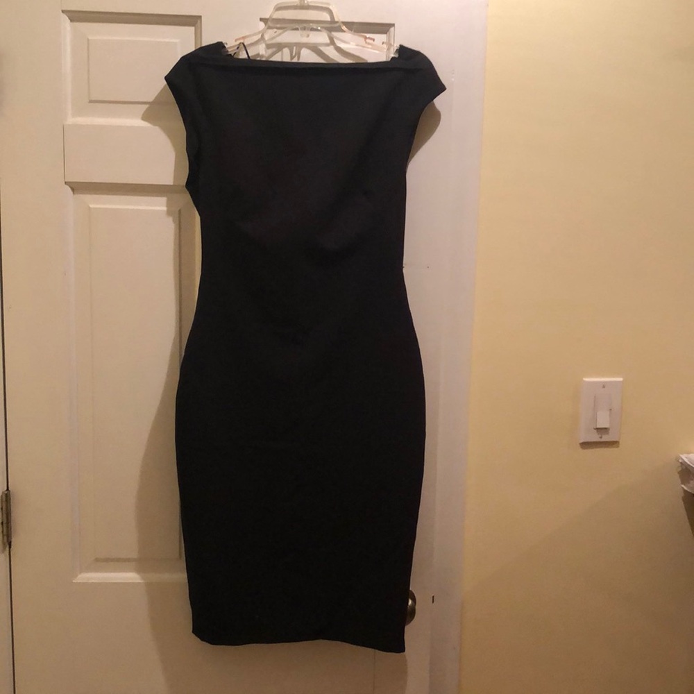 Zara Black Midi Dress